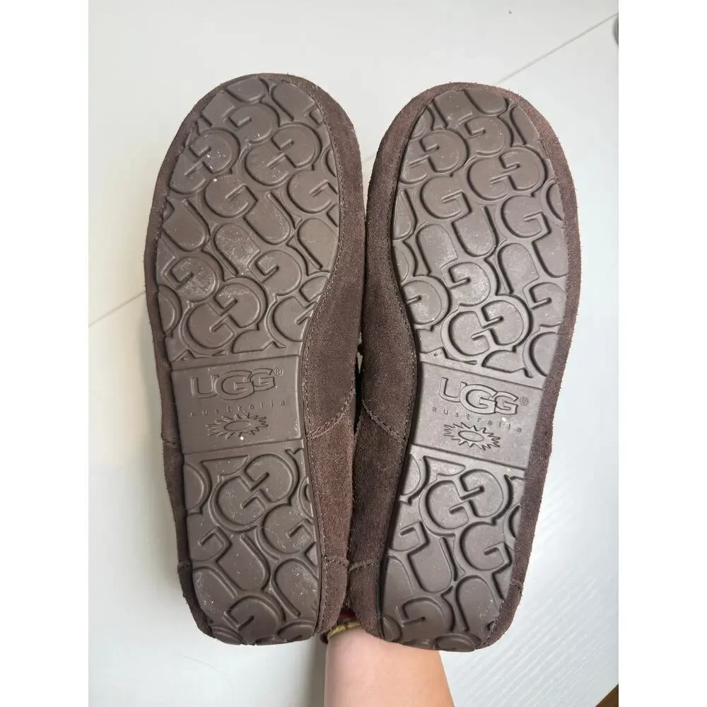 UGG Australia Ascot Moccasin Men's Slippers Size 8, NWOB